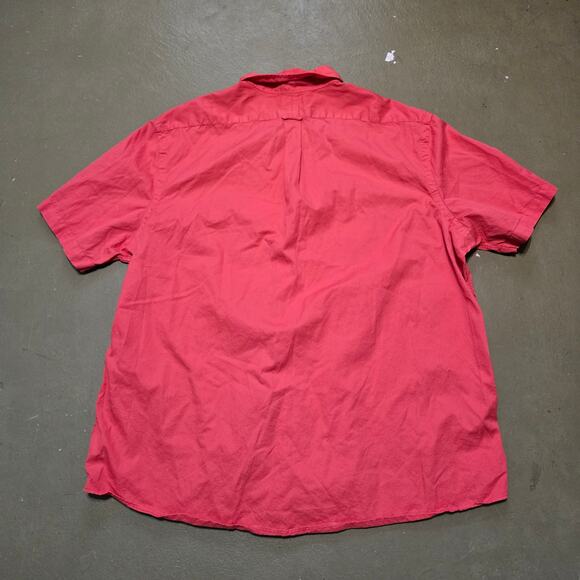 Ralph Lauren Untucked Classic‎ Fit Feather Weight Twill Short Sleeve Shirt XXL - Picture 2 of 5